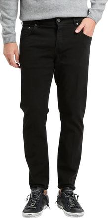 Pantaloni Torino Slim-fit Jeans - Heren - Slim Fit Jeans - Zwart - W34 - Denim - Jeans