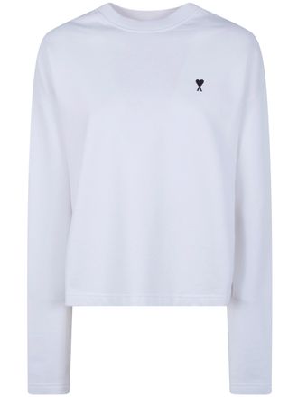 Ami Contrasted Ami De Coeur Sweatshirt