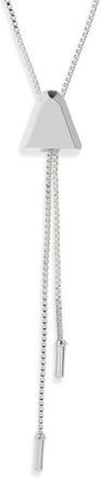 Open Edit Bolo Necklace in Silver at Nordstrom