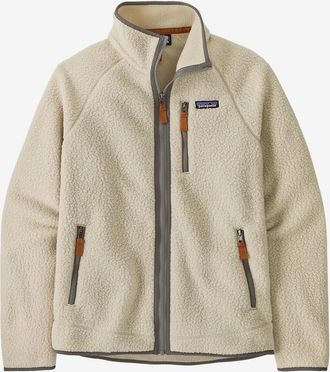 Patagonia Hochwertige Fleecejacke mit Stehkragen Retro Pile