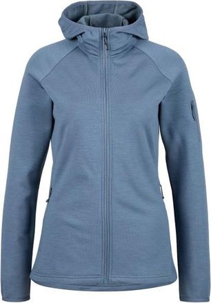 Stoic MerinoFleece270 KuolpaLightSt. Zip Hoody Merinohoodie f&uuml;r Damen | blau