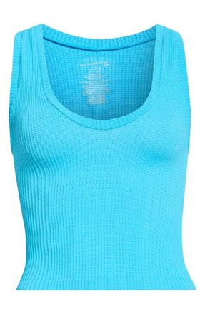 Free People Clean Slate Crop Tank in Tropical Blue at Nordstrom, Size X-Small