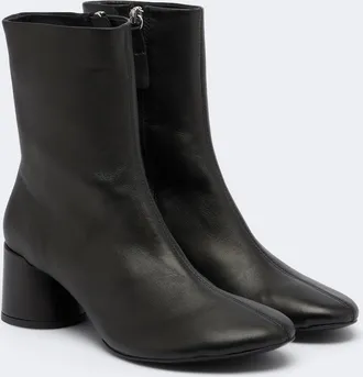 Souliers Martinez Flavia leather ankle boots