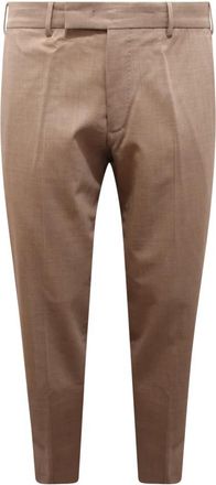 PT01 Edge Wool Broeken Rebel Fit - Heren - Nette broeken - Beige - 2XL - Broeken