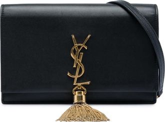 Saint Laurent Pre-owned Saint Laurent Smooth Calfskin Monogram Kate Tassel Chain Wallet Ladies Z5CP76FQ4XKZQOMZ