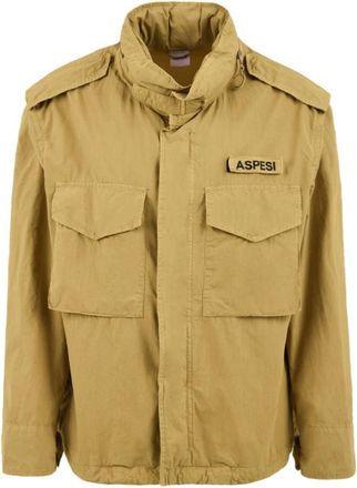 Aspesi Lichtgewicht Jas - Dames - Zomerjassen - Beige - XS - Nylon - Jassen