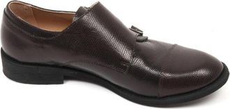 Officina36 Klassieke Lizard Schoen - Heren - Nette schoenen - Bruin - 40 EU - Schoenen