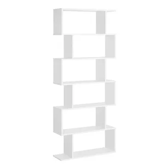 HOMCOM Estanter&iacute;a librer&iacute;a 80x23x192cm blanco
