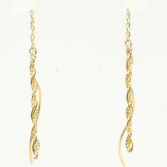 C&A Unbranded (18K) Chain Earrings (Pre-Owned)