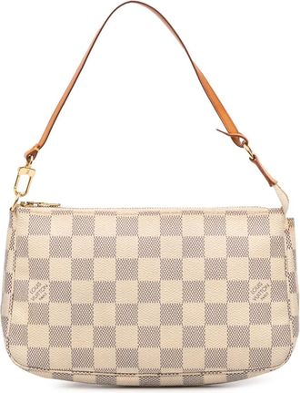 Louis Vuitton 2010 Damier Azur Pochette Accessoires shoulder bag - White