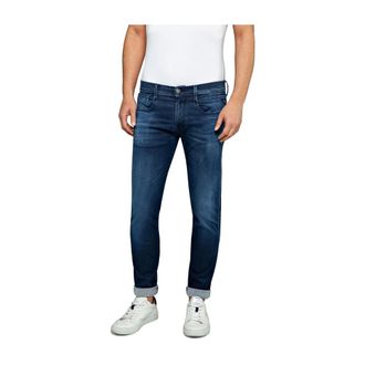 Replay Heren, Jeans, Blauw, Maat: W33 L34 Denim