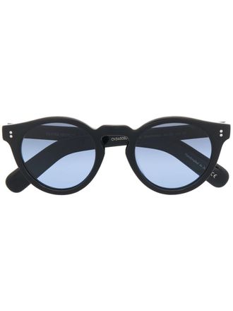 Oliver Peoples Occhiali da sole Martineaux tondi - Nero