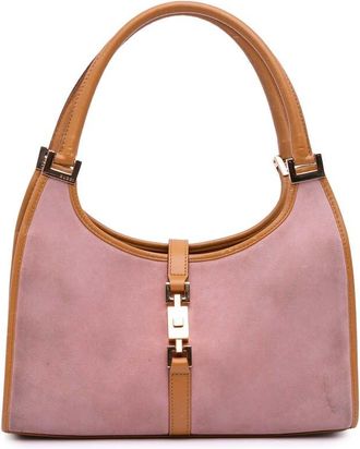 Gucci Pre-owned Gucci Suede Jackie Bardot Handbag 002 1068 2404