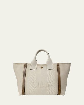 【関税込み】Chloe \"Chloe Carry\" shoulder bag Chloé Chloé Carry Shoulder Bag In Canvas | Chloé MY