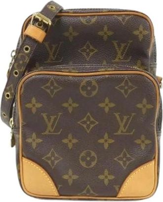 Louis Vuitton Pre-owned Cross Body Bags, male, Brown, Size: ONE SIZE Pre-owned Monogram Shoulder Bag
