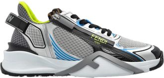 Fendi Multicolor rubber sneakers Gemaakt in Itali&euml; - Heren - Sneakers - Veelkleurig - 40 1/2 EU - Schoenen
