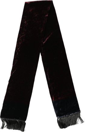Dolce & Gabbana Lange Sjaal - unisex - Sjaals - Zwart - ONE Size - Rayon - Accessoires