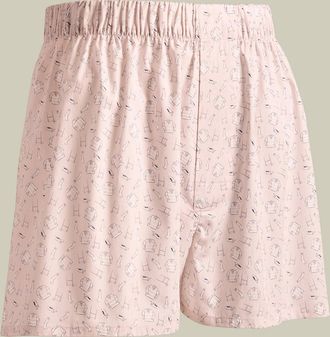 CHARLES TYRWHITT England Rugby Woven Boxers - Light Pink Size Large by Charles Tyrwhitt