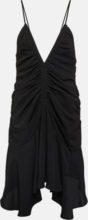Isabel Marant Uziela gathered crepe minidress