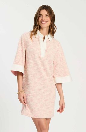 Tyler B&ouml;e Sid Knit Dress In Pink/white