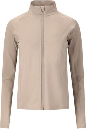 ENDURANCE Krosa Full Zip Sweat- & Trainingsjacke f&uuml;r Damen | beige