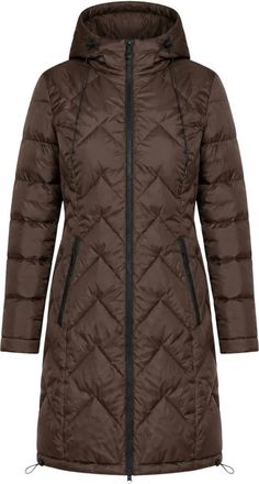 Danwear Piumini - - Coats - Donna - Marrone - L
