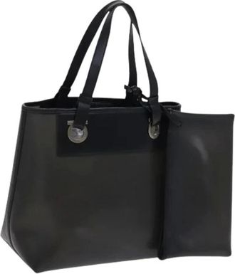 Ferragamo Pre-owned Tote Bags, female, Black, Size: ONE SIZE Pre-owned Hand Bag