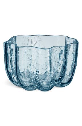 Kosta Boda Small Crackle Bowl in Blue at Nordstrom
