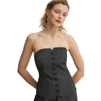 Sams&oslash;e & Sams&oslash;e Mujer, Camisetas, Gris, Talla: XS