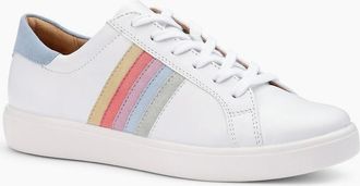 Hotter Womens Switched Womens Wide Fit Trainers - White - Size: 6.5