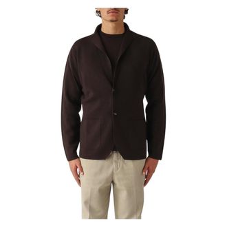 FILIPPO DE LAURENTIIS Heren, Truien, Bruin, Maat: XL