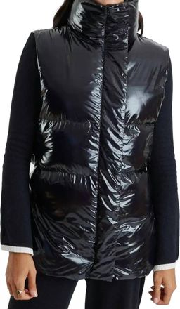 YEAR OF OURS Puffer Vest In Black