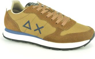 Sun 68 Stijlvolle Cognac Runner voor Mannen - Heren - Sneakers - Bruin - 42 EU - Schoenen