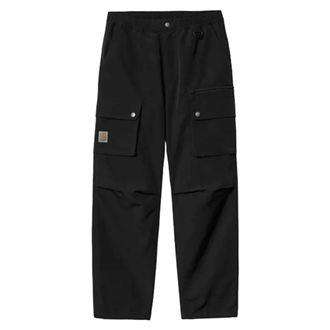 Carhartt Work in Progress Carhartt Wip, Straight Trousers, male, Black, Size: XS Outdoor-inspired Irwin Pant in Black