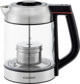 The Cuckoos Nest Glass 1.7-Liter Electric Kettle in Silver at Nordstrom Rack