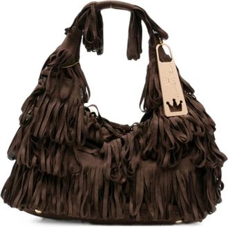La Milanesa Capucine Fringed Tote Bag - Dames - Schoudertassen - Bruin - ONE Size - Tassen