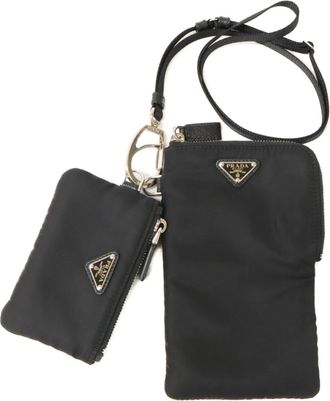 Prada Black Nylon Pouch (Pre-Owned)