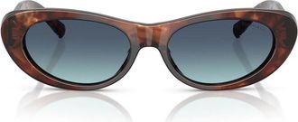 Tiffany & Co. Sunglasses Tf4236 U 84219 S Havana/Blue Women