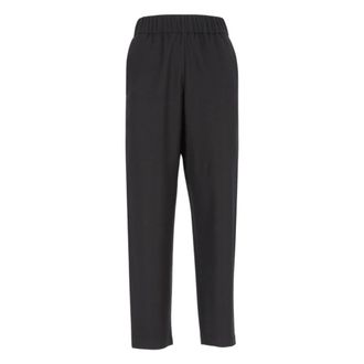 Barena Tapered Trousers - female - Barena Venezia - Tapered Trousers - Black - 2XS - Trousers