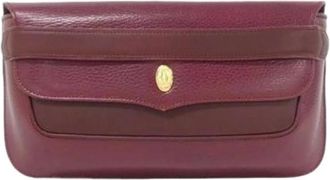 Cartier Pre-owned Clutches, female, Red, Size: ONE SIZE Pre-owned Clutch