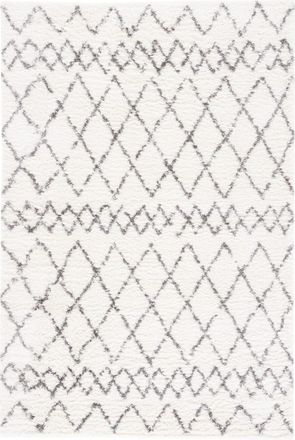 Safavieh Alfombra de polipropileno beige/gris, 122 x 183 cm