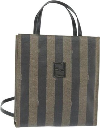 Fendi Pre-owned Backpacks, female, Brown, Size: ONE SIZE Pre-owned Plastic Bag