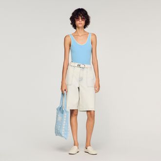Sandro Knit bodysuit