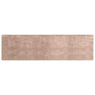 vidaXL Pasillo De Alfombra Marsa Arena 80 X 350 Cm Poli&eacute;ster Y Pvc Vidaxl