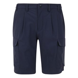 People of Shibuya Casual Shorts, male, Blue, Size: 2XL Omono Bermuda Shorts