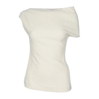 Toteme Top Monospalla - - Tops - Donna - Bianco - S