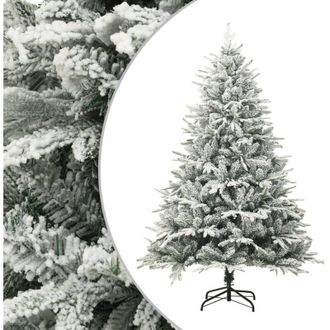 vidaXL &Aacute;rbol De Navidad Artificial Con Nieve Pvc Y Pe Verde 210 Cm Vidaxl