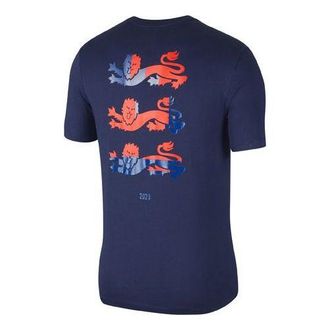 Nike England National Team 20/21 Training T-Shirt Navy Blue CD1256-410
