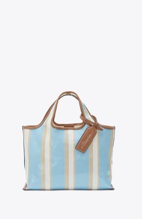 3.1 Phillip Lim Dual Stripe Mini Market Tote in Blue-Pink Multi at Nordstrom