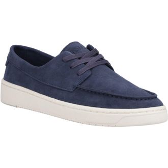 Toms Toms TRVL Lite London 100% Cow Mens Navy Lace-Up Shoes material_leather1 - Size UK 8